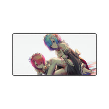 Load image into Gallery viewer, Rem, Ram, Anime, Girls, Maid, Re:Zero, Mouse Pad (Desk Mat)
