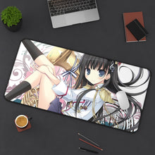 Load image into Gallery viewer, Anime Music Mouse Pad (Desk Mat) On Desk
