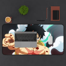 Load image into Gallery viewer, One Piece Monkey D. Luffy Mouse Pad (Desk Mat) Background
