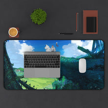 Load image into Gallery viewer, Princess Mononoke Mouse Pad (Desk Mat) With Laptop
