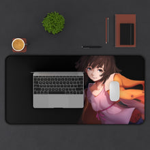 Load image into Gallery viewer, Monogatari (Series) Mouse Pad (Desk Mat) With Laptop
