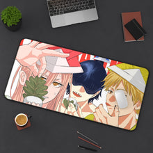 Load image into Gallery viewer, Chainsaw Man Mouse Pad (Desk Mat) On Desk
