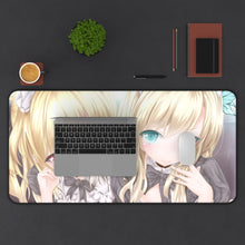 Load image into Gallery viewer, Boku Wa Tomodachi Ga Sukunai Sena Kashiwazaki, Kobato Hasegawa Mouse Pad (Desk Mat) With Laptop
