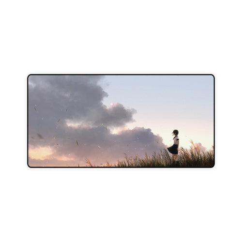 Anime Girl Mouse Pad (Desk Mat)