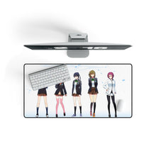 Load image into Gallery viewer, Free! Rin Matsuoka, Makoto Tachibana, Haruka Nanase, Nagisa Hazuki Mouse Pad (Desk Mat) On Desk
