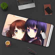 Load image into Gallery viewer, Sound! Euphonium Kumiko Oumae, Reina Kousaka Mouse Pad (Desk Mat) On Desk

