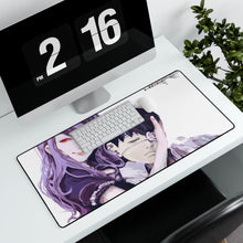 Load image into Gallery viewer, Tokyo Ghoul Ken Kaneki, Rize Kamishiro Mouse Pad (Desk Mat) With Laptop
