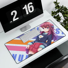 Load image into Gallery viewer, Girlish Number Mouse Pad (Desk Mat) With Laptop
