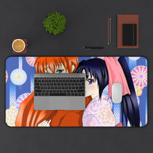 Load image into Gallery viewer, Rurouni Kenshin Mouse Pad (Desk Mat) With Laptop
