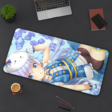 Load image into Gallery viewer, Is The Order A Rabbit? Mouse Pad (Desk Mat) On Desk
