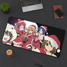 Load image into Gallery viewer, Anime Christmas Mouse Pad (Desk Mat) On Desk
