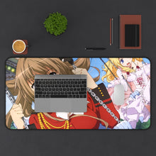 Load image into Gallery viewer, Amagi Brilliant Park Isuzu Sento Mouse Pad (Desk Mat) With Laptop
