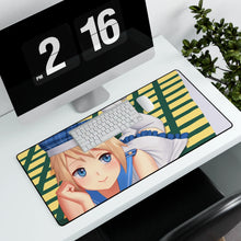 Load image into Gallery viewer, Anime Girl Mouse Pad (Desk Mat) With Laptop
