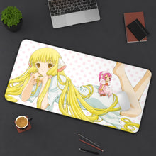 Load image into Gallery viewer, Chobits Mouse Pad (Desk Mat) On Desk
