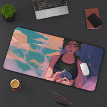 Load image into Gallery viewer, Jolyne Cujoh Mouse Pad (Desk Mat) On Desk
