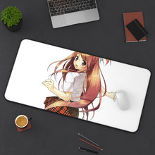 Load image into Gallery viewer, Kawaiiiiiiiiii Mouse Pad (Desk Mat) On Desk
