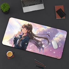 Load image into Gallery viewer, Anime Girl Mouse Pad (Desk Mat) On Desk
