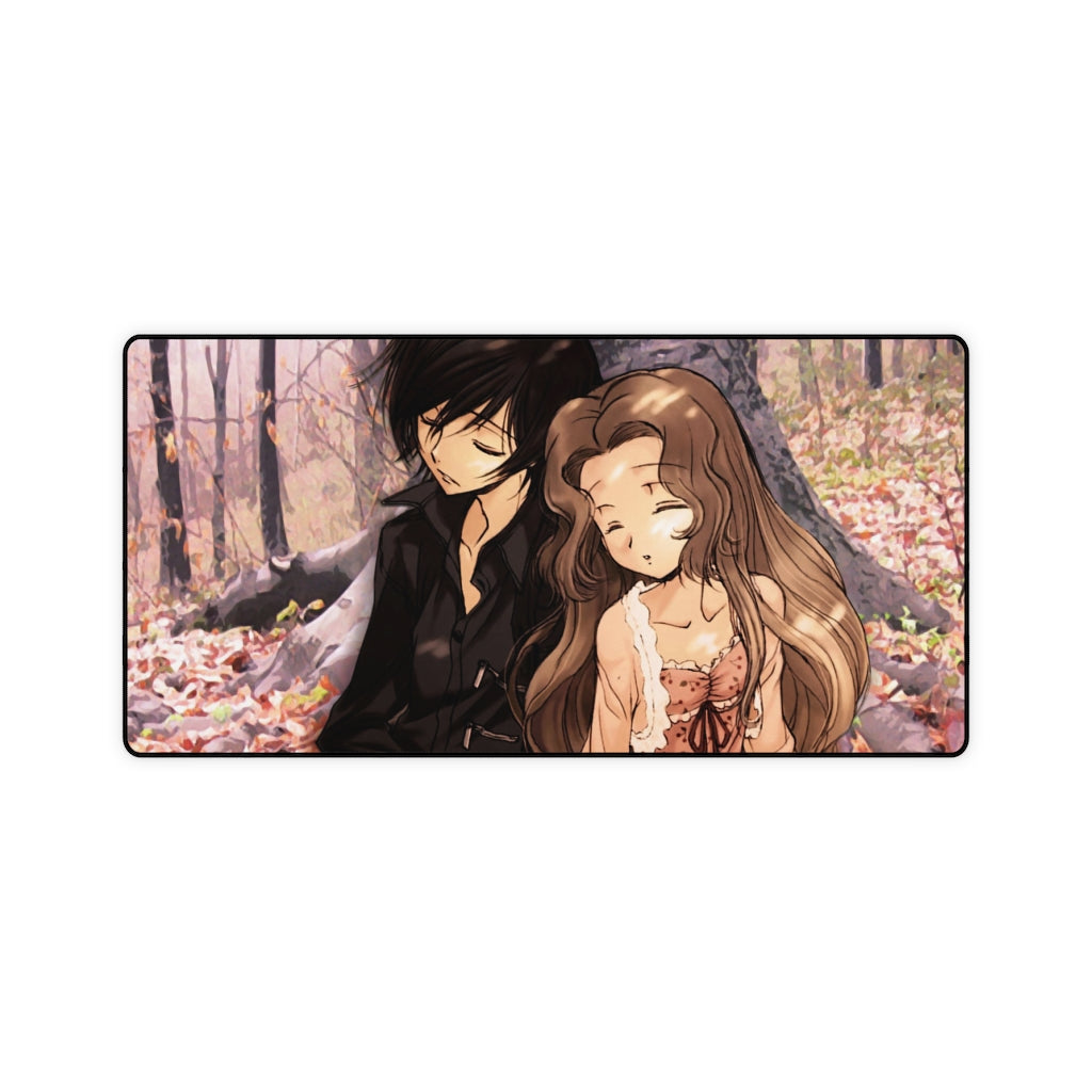 Code Geass Lelouch Lamperouge, Nunnally Lamperouge Mouse Pad (Desk Mat)
