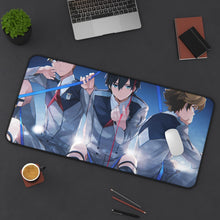 Load image into Gallery viewer, FranXX or Death Mouse Pad (Desk Mat) On Desk
