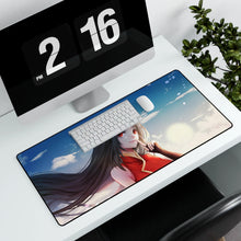Load image into Gallery viewer, Anime Girl Mouse Pad (Desk Mat) With Laptop

