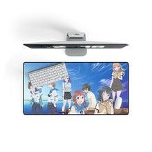 Load image into Gallery viewer, Nagi no Asukara Miuna Shiodome, Chisaki Hiradaira, Manaka Mukaido, Tsumugu Kihara, Hikari Sakishima Mouse Pad (Desk Mat) On Desk
