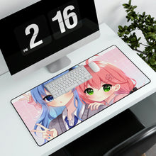 Load image into Gallery viewer, Hoshimachi Suisei &amp; Sakura Miko Mouse Pad (Desk Mat)
