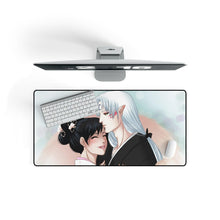 Load image into Gallery viewer, InuYasha Mouse Pad (Desk Mat) On Desk
