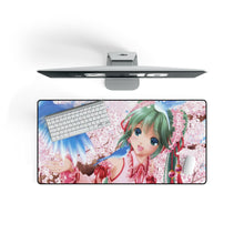 Load image into Gallery viewer, Hatsune Miku Mouse Pad (Desk Mat) On Desk
