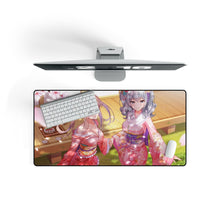 Load image into Gallery viewer, Anime Kantai Collection Mouse Pad (Desk Mat) On Desk
