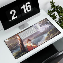 Load image into Gallery viewer, Anime Girl Mouse Pad (Desk Mat) With Laptop

