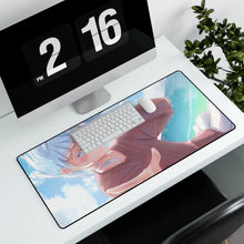 Load image into Gallery viewer, Anime Girl Mouse Pad (Desk Mat) With Laptop
