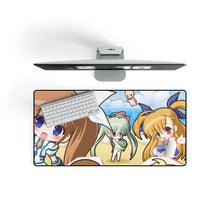 Load image into Gallery viewer, Magical Girl Lyrical Nanoha Mouse Pad (Desk Mat) On Desk
