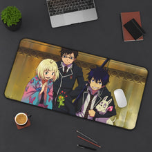 Load image into Gallery viewer, Rin,Yukio and Shiemi Mouse Pad (Desk Mat) On Desk

