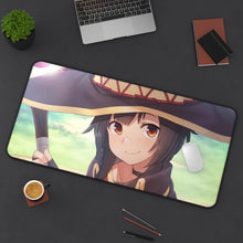Load image into Gallery viewer, Megumin Mouse Pad (Desk Mat) On Desk

