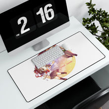 Load image into Gallery viewer, Your Name. Mouse Pad (Desk Mat) With Laptop

