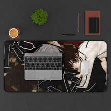 Load image into Gallery viewer, Love Triangle Mouse Pad (Desk Mat) With Laptop
