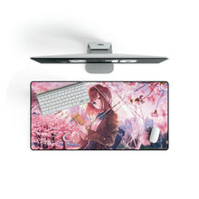 Load image into Gallery viewer, Anime School Girl Cherry Mouse Pad (Desk Mat)
