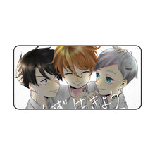 Load image into Gallery viewer, The Promised Neverland Ray, Norman, Emma Mouse Pad (Desk Mat)
