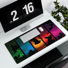 Load image into Gallery viewer, Bleach Ichigo Kurosaki, Renji Abarai, Kisuke Urahara Mouse Pad (Desk Mat) With Laptop
