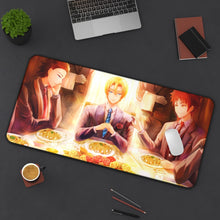 Load image into Gallery viewer, Food Wars: Shokugeki No Soma Mouse Pad (Desk Mat) On Desk
