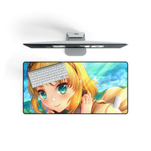 Load image into Gallery viewer, In the Land of Leadale Mouse Pad (Desk Mat) On Desk
