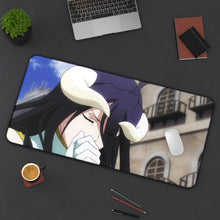 Load image into Gallery viewer, Albedo  (Overlord) Mouse Pad (Desk Mat) On Desk
