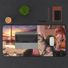 Load image into Gallery viewer, Chainsaw Man Mouse Pad (Desk Mat) With Laptop
