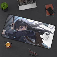 Load image into Gallery viewer, Lycoris Recoil Takina Inoue Mouse Pad (Desk Mat) On Desk

