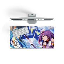 Load image into Gallery viewer, Asuna Vs Yuuki Mouse Pad (Desk Mat) On Desk
