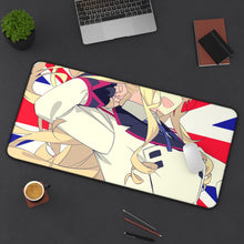 Load image into Gallery viewer, Infinite Stratos Cecilia Alcott Mouse Pad (Desk Mat) On Desk
