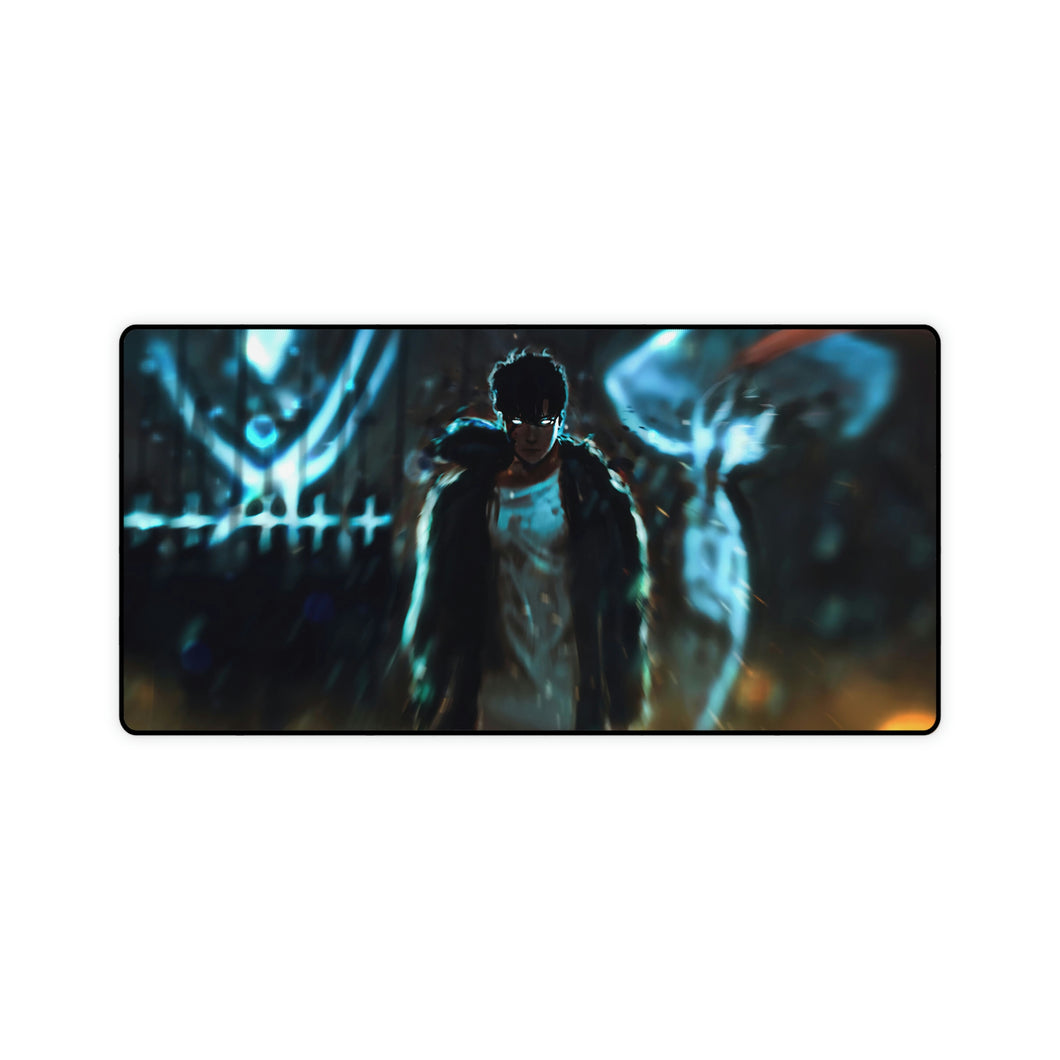 Sung Jin Woo, Solo Leveling, Art, Mouse Pad (Desk Mat)