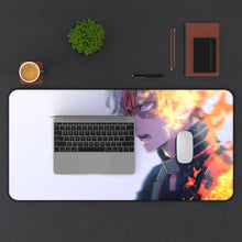 Load image into Gallery viewer, Wallpaper Todoroki Shoto Mouse Pad (Desk Mat) With Laptop
