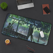 Load image into Gallery viewer, The Garden Of Words Mouse Pad (Desk Mat) On Desk
