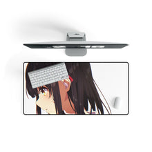 Load image into Gallery viewer, Anime Girl Mouse Pad (Desk Mat) On Desk
